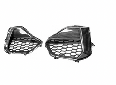 DX Carbon Carbon Fiber Lower Grille Bezels (2024+ Mustang GT)