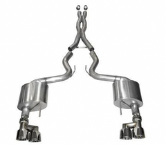 Xtreme 3.0 in Cat-Back Twin 4.0" Tips (2015-2017 Mustang GT 5.0L)