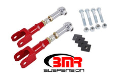 TR005 - Toe Rods, Rear, On-Car Adjustable, Rod Ends - Red (15-23 Mustang)